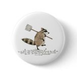 Racoon Button