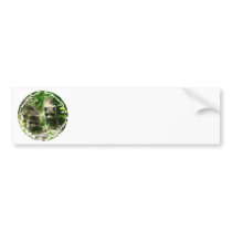 Racoon Habitat Bumper Sticker