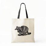 Racoon Lover Cooncature Funny Book Bag Tote