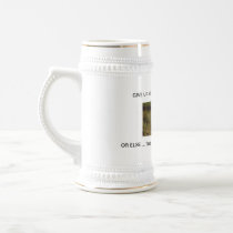 Racoon on Steins Coffee Mugs