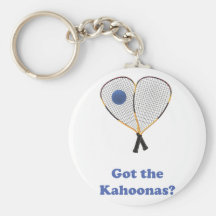 Racquetball Kahoonas Keychain