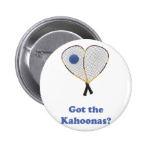 Racquetball Kahoonas Pins