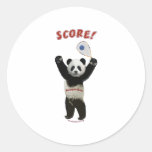 Racquetball Panda Score Sticker