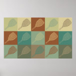 Racquetball Pop Art Print