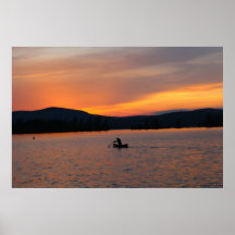 Racquette Lake Sunset Print