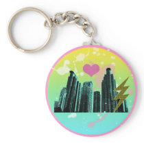 Rad City Keychain