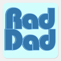 Rad Dad Sticker