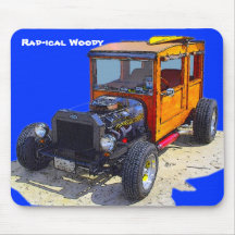 Rad-ical Woody Mousepads