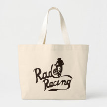 rad racing canvas bag