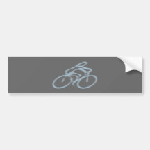 Radfahrer bicyclist auto aufkleber