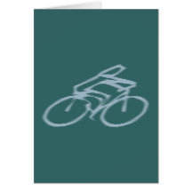 Radfahrer bicyclist karte