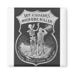 Radham's Microbe Killer Refrigerator Magnet