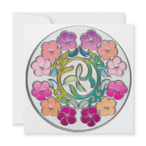 Radial Chrome Plumeria