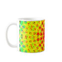 Radial Halftone Pattern: mugs