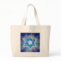 Radiant Star of David Bags
