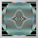 radiating waves posters