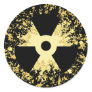 Radiation Symbol Splat Sticker