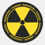 Radiation Symbol Sticker