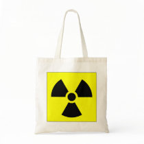 Radiation Trefoil Sign Symbol Warning Sign Symbol Bag