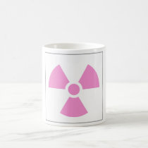 Radiation Trefoil Sign Symbol Warning Sign Symbol mugs