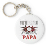Radical Grey Papa Key Chains