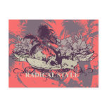 Radical Style Surfing Tshirts and Gifts Post Card