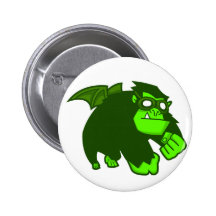 Radioactive Ape! Pin