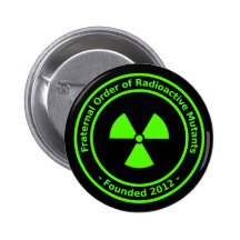 Radioactive Mutants Button