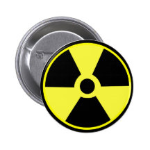 Radioactive Pinback Button
