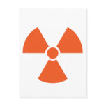 Radioactive postcards
