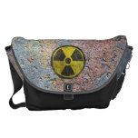 Radioactive Symbol messenger bags