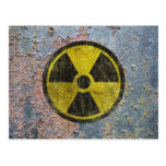 Radioactive Symbol postcards