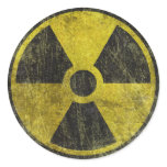 Radioactive Symbol stickers
