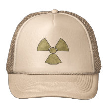 Radioactive Warning Symbol Hat