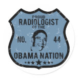 Radiologist Obama Nation stickers