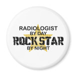 Radiologist Rock Star by Night magnets
