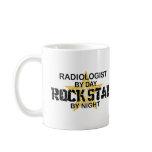 Radiologist Rock Star by Night mugs