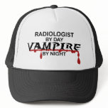 Radiologist Vampire by Night hats