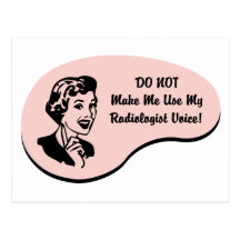 Radiologist Voice Postcards