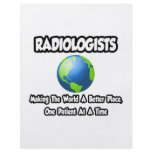 Radiologists...Making the World a Better Place flyers