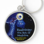 "Radiology: Eye of Medicine" keychain