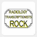 Radiology Medical Transcriptionists Rock Stickers