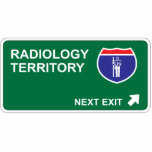 Radiology Next Exit photo sculptures