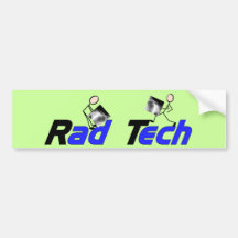 Radiology Technician "Rad Tech" Gifts Bumper Sticker