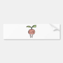 Radish Bumper Sticker