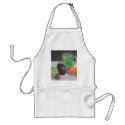 Radishes Aubergine and Oranges aprons
