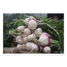 Radishes Custom Invitation