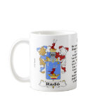 Rado Family Hungarian Coat of Arms mug
