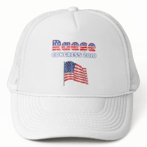 Raese Patriotic American Flag 2010 Elections Trucker Hat