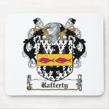 Rafferty Family Crest Mouse Pads